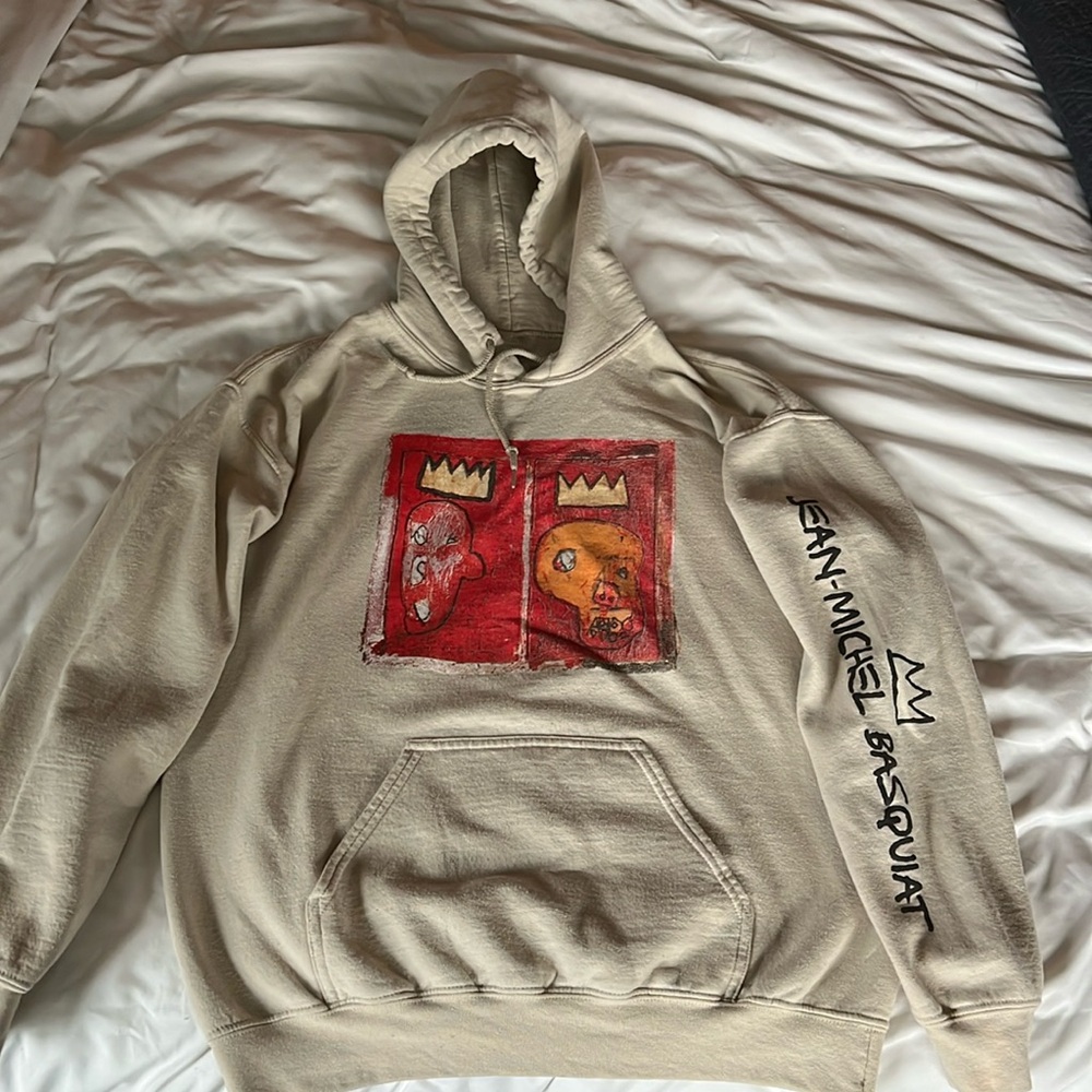 Jean-Michel Basquiat Tan Sweatshirt - Medium